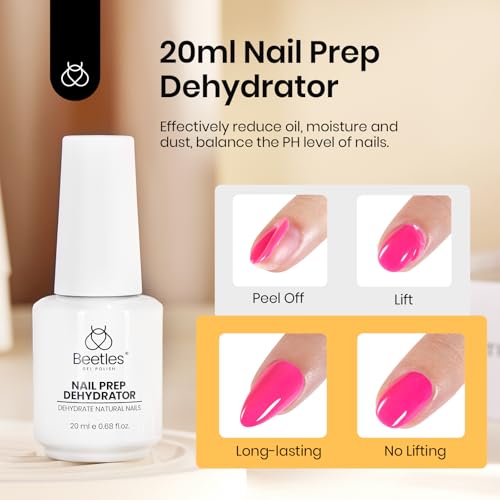 Beetles 20ml Nail Dehydrator Professional Nail Prep - color: K-Clear-1