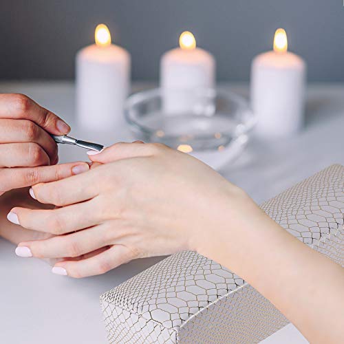 Beaupretty Manicure Hand Pillow Nail Pillow Hand Rest for Nails - color: White
