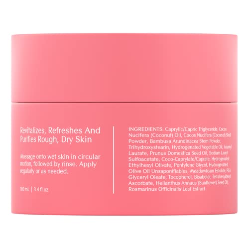 Bare August Exfoliating Foot Scrub, Removes Calluses & Dead Skin