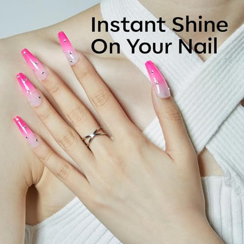 modelones Hot Pink Gel Nail Polish Soak Off UV/LED Gel Polish 15ML - color: A1-Hot Pink Solid