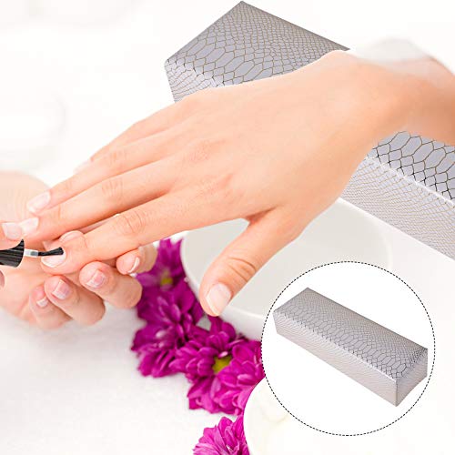 Beaupretty Manicure Hand Pillow Nail Pillow Hand Rest for Nails - color: White