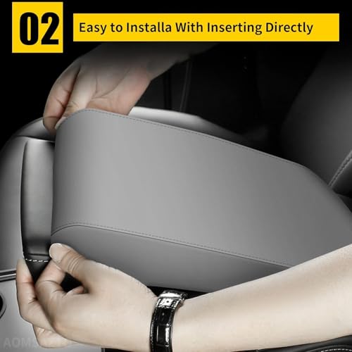 AOMSAZTO Center Console Cover for 2019-2026 Nissan Altima Grey - color: Gray, size: 2019-2024