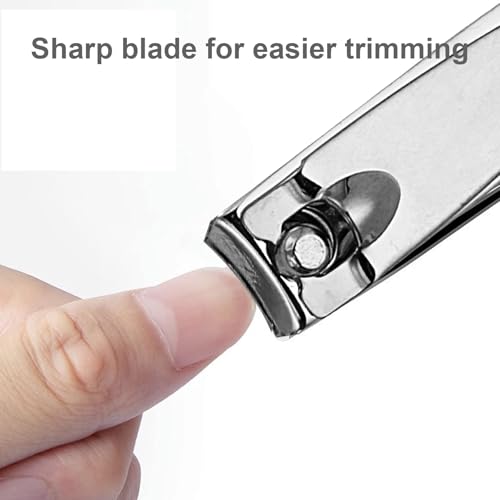 Individually Wrapped Nail Clippers Bulk Stainless Steel (2 inch 50Count)