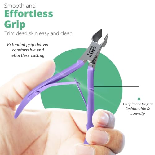 1piece Cuticle Trimmer Nipper 9 Color (Purple) - color: Purple