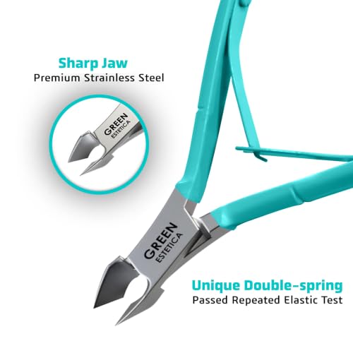 1piece Cuticle Trimmer Nipper 9 Color - color: Cyan