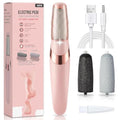 Electric Callus Removers for Feet,2‑Speed Electric Foot Callus Remover Pedicure Kits Rechargeable with 2 Washable Roller Heads,Removes Dry Skin for Smoother Feet, Foot Care for Dead Skin Ideal Gift