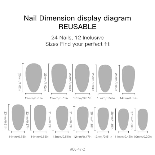Medium Almond Press on Nails Halloween Red French Tip Fake Nails - color: Style 6