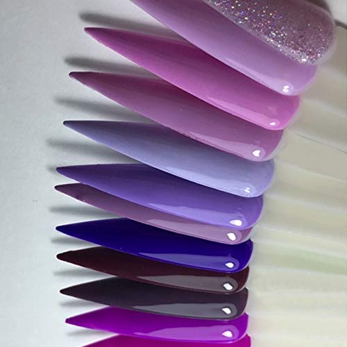 KINJOEK 3 Set Total 150 Pointed Tips Natural Nail Swatches Sticks, Nail Art Supplies Stiletto Practice Tips Display Board Sample Sticks with Ring for Nail Art Polish Color Test Display Home DIY