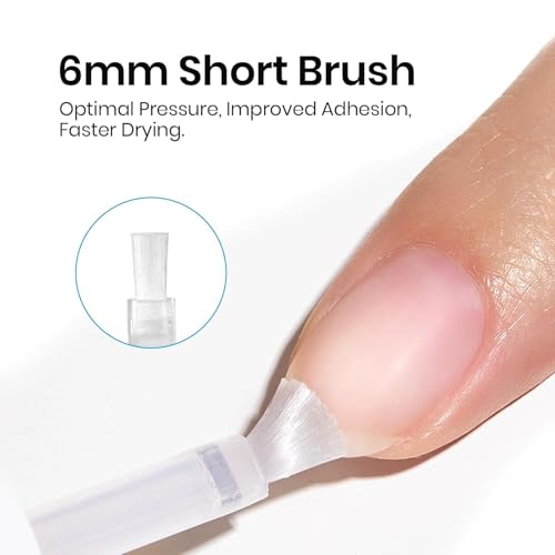 Beetles Gel Nail Glue Kit Nail Dehydrator and Primer 3Pcs 10ml - color: E-Clear-3