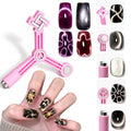 AzureBeauty 4-in-1 Cat Eye Nail Magnet for Gel Polish, Pink - size: 1 Pcs-A