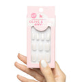Olive & June Effects Super Stick Press-On Nails, Cloud Chrome, Extra Short (Pack of 12) - color: Cloud Chrome (Pack of 12)