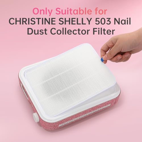 503 Nail Dust Collector 3PCS Replacement Filter