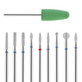 YUXIANLB 10pcs Nail Drill Bits Set for Manicure, Diamond Bits Drill Kit for Nails Professional Russian Cuticle Removal Bits Manicure Set Professional for Home Salon