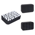 Essential oils Organizer Holder Foam Pad with Slots, can DIY - color: Black 20slots