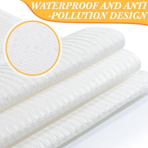 Newwiee 250 Pcs Disposable Nail Table Towels Mat, 13'' x 18'' Patient Bibs 3 Ply Waterproof Tattoo Bibs Nail Towels Paper Tray Covers Clean Pads Tattoo Supplies (White) - color: White