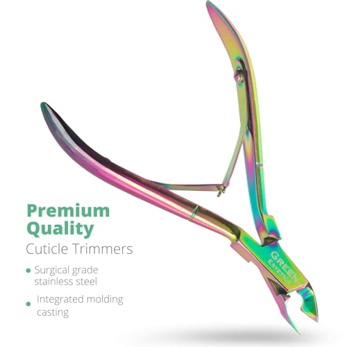 1piece Cuticle Trimmer Nipper 9 Color (Multi Color) - color: Multi-colored Nipper - Pack 1