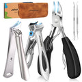 Nail Clippers for Seniors, Heavy Duty Ingrown Toenail Clippers - size: Wide Jaw 5pcs