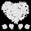 300Pcs Glue Rings Lash Glue Rings for Eyelash Extention LashSupplies - color: White