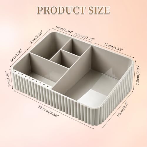 Nail Drill Holder, 10 Holes Nail Drill Machine & Bits Storage Box - color: Grey