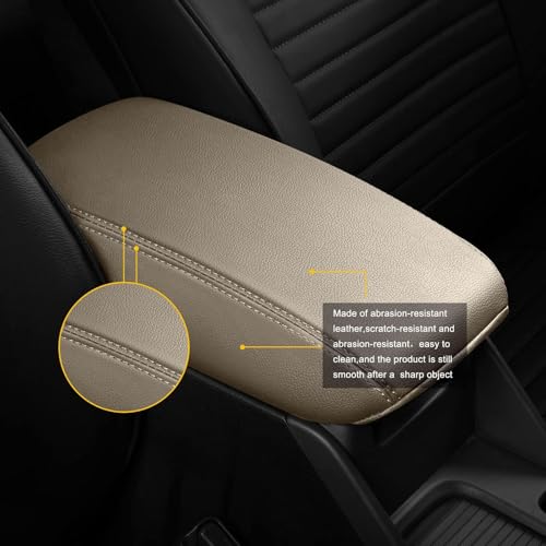 AOMSAZTO Center Console Cover for 2019-2026 Nissan Altima Beige - color: Beige, size: 2019-2024