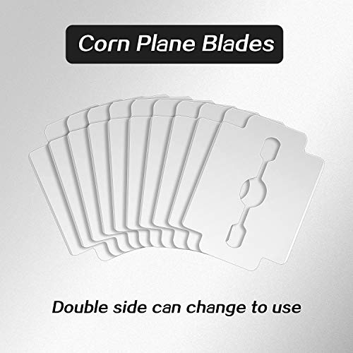 Mudder 120 Pcs Callus Shaver Replacement Blades Corn Plane