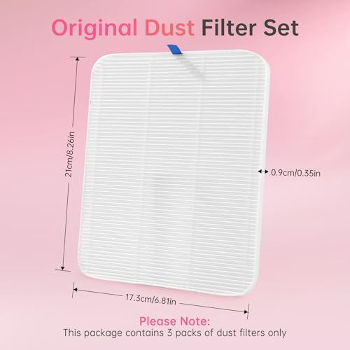 503 Nail Dust Collector 3PCS Replacement Filter