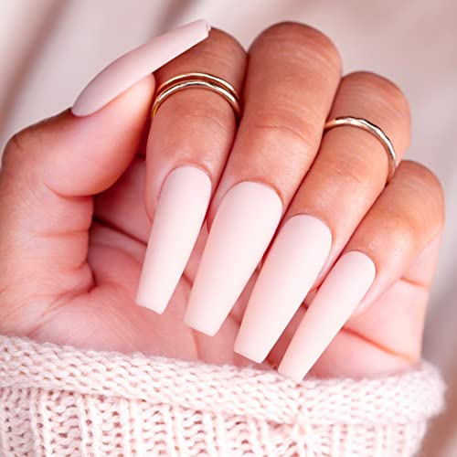 Kiara Sky Gelly Tips Refill Pack - Soak Off Soft Gels - Coffin Shape (Long Length) (Sizes 6, 7, 8, 9) - style: Sizes 6, 7, 8, 9
