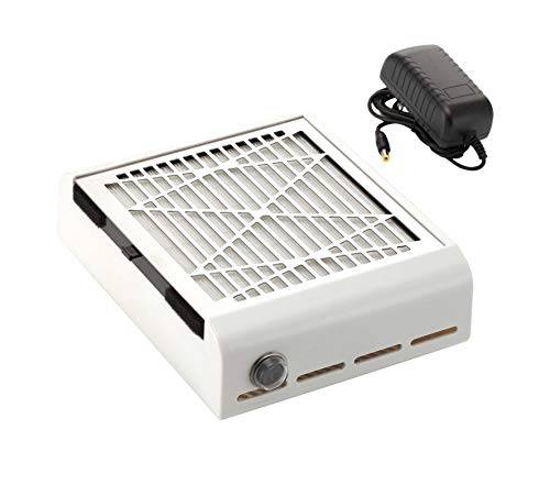 Miss Sweet Electric Nail dust Collector for Manicure (Sweet White) - color: Sweet White