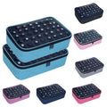 2 Pcs Small Clear Nail Polish Organizer Holds 80 Bottles Nail,Green - color: Green-2pcs