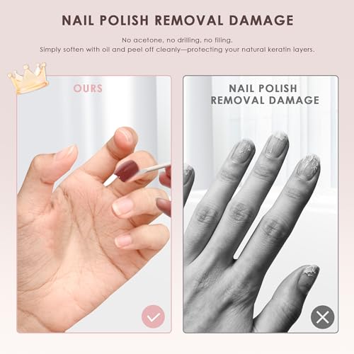 Semi Cured Gel Nail Strips with UV Lamps Solid White - color: Snowy White