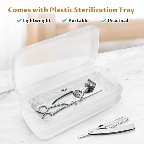 High Temperature Metal Tool Cleaning Box for Beauty Hair Nail Metal Tool - color: White