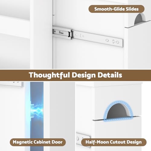 Pedicure Cart w/Extendable Padded Foot Rest (Pink, 26.3" L) - color: Pink, size: 26.3" L