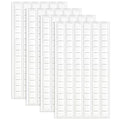 SUMAJU 408 Pcs Adhesive Sticky Tack Putty, Removable Putty Mounting Putty Reusable Wall Safe Tack Putty for Wall Hanging Pictures Poster Museum, Cleaning, Nail (White) - color: 408pcs,White