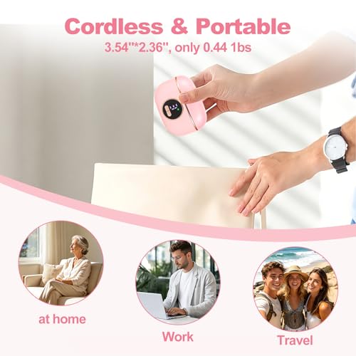 Electric Nail Clippers Automatic Nail Trimmer with Clip Storage Pink - color: Pink