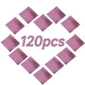 Pink Gold Leaf Sheets, 120 Sheets for Resin Art and Crafts - color: Pink