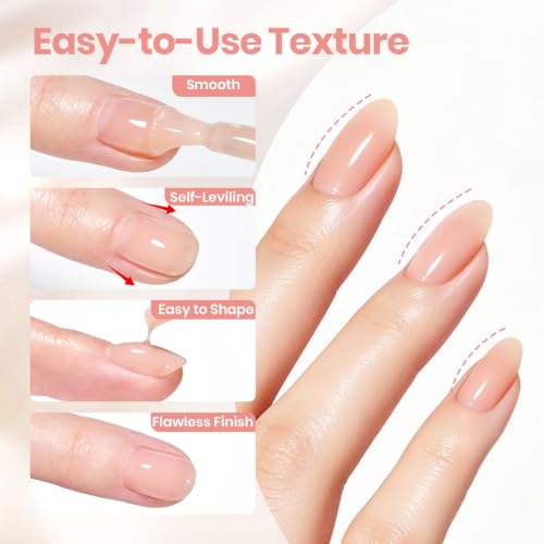 Beetles Builder Gel for Nails HEMA & TPO-Free, Sheer Nude Building Gel - color: Z-Sheer Nude - 1
