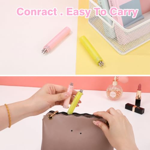 2Pcs 5 Petal Flower Dotting Tool Nail Art 1.8mm Nail Dot Tool
