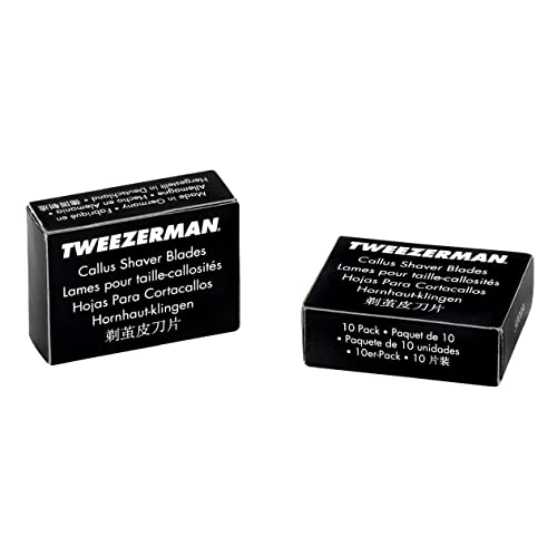 Tweezerman Replacement Callus Shaver Blades, 20 Count (Pack of 2) - size: 1 Count (Pack of 2)