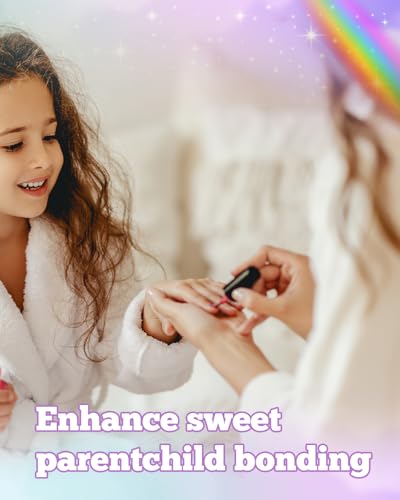 krofaue Kids Nail Tips - Children Square Clear Press On Nails - color: Clear Square Kids Nail Tips