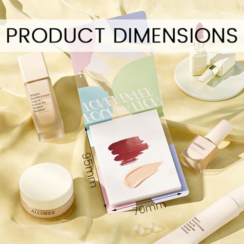 300 pcs Makeup Mixing Palette Paper, Disposable Foundation Mixing Paper