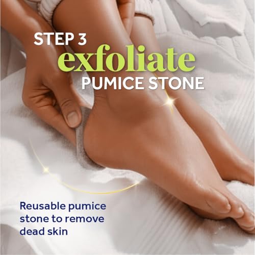 Dr. Scholl's Pedicure Kit, Foot Pumice Stone for Feet, Callus Remover - size: 1 Count (Pack of 1)
