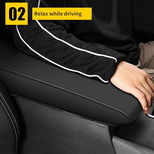 AOMSAZTO Center Console Cover for 2019-2026 Nissan Altima, Black Stretch - color: Elastic Cloth, size: 2019-2024
