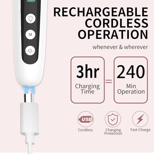 Hoxida Manicure Pedicure Kit, 9 Drill Bits Electric Nail File Set
