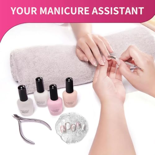 Round Glass Nail Art Palette,Easy Clean Non-Stick Paint Tray Palette,Small Gel Nail Polish Artist Pallet for Acrylic Paint Makeup Color Mixing Oil Watercolor Craft DIY Art Painting