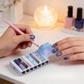 White Nail Transfer Foil Storage Box Organizer for Manicure Art - color: White