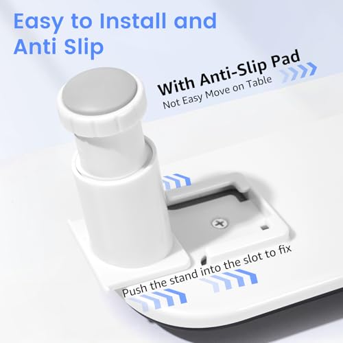 U-Shaped Manicure Arm Rest for Nails Tech with Rotating Phone Stand, Black - color: 3nd Gen Black