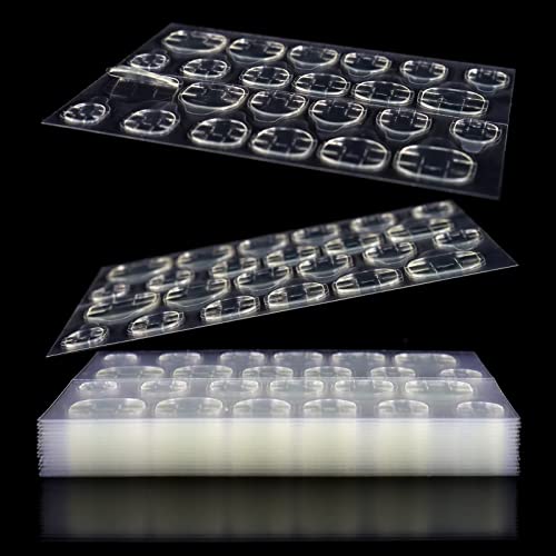 Allstarry 288pcs (12 Sheets) Adhesive Tabs Waterproof Breathable Glue Tabs - size: 288 Count (Pack of 1)