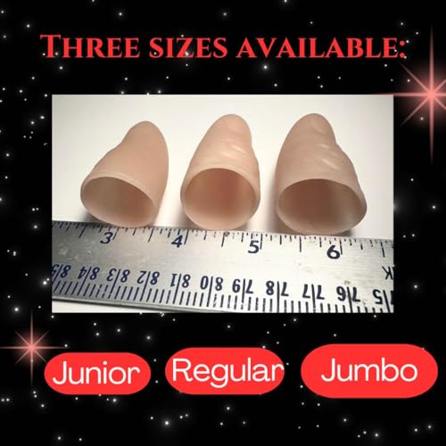 D'lite Magic Thumb Lightup Trick Set / 2 Original Amazing Ultra Bright Light Magic Fingers - Closeup & Stage Magic Tricks - Easy Illusion Anyone Can Do It - Magic Trick for Adults (Junior White) - color: Junior White