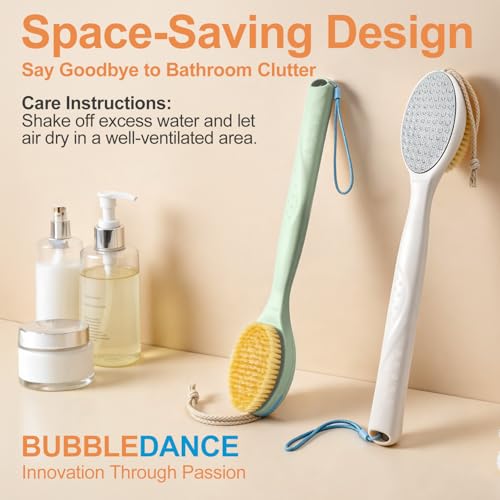 Extendable Foot Brush & Shower Foot Scrubber, Long Bath Brush
