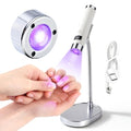 SAVILAND U V Light for Gel Nails with Magnetic Stand - color: White